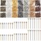 1400 Pieces Eye Pins Mix Jewelry Findings Eye Pins 0.63 Inch 0.79 Inch 1.18 Inch Open Eye Pins Head Pins Eye Pins Findings for Jewelry Making DIY Necklace (Vintage Colors)